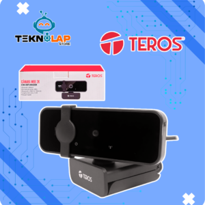 Webcam TEROS TE-9072, 2K, micrófono incorporado, USB 2.0